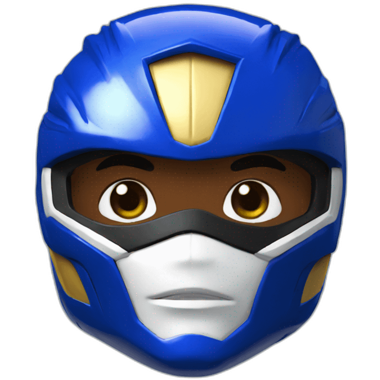 blue power ranger emoji