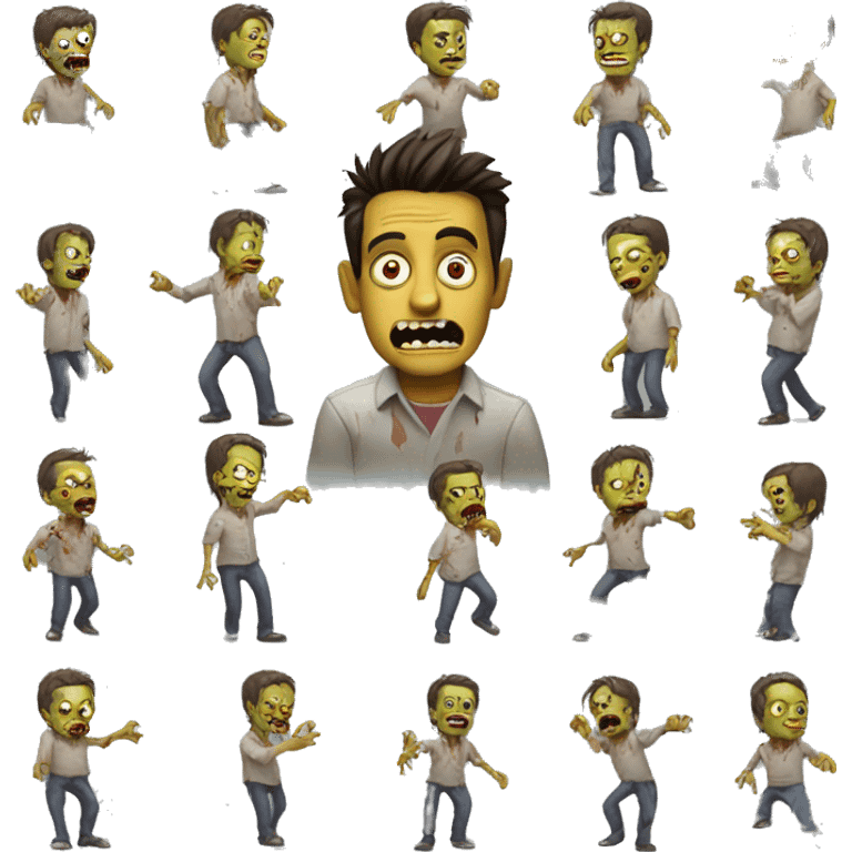 joey tribbiani zombie emoji