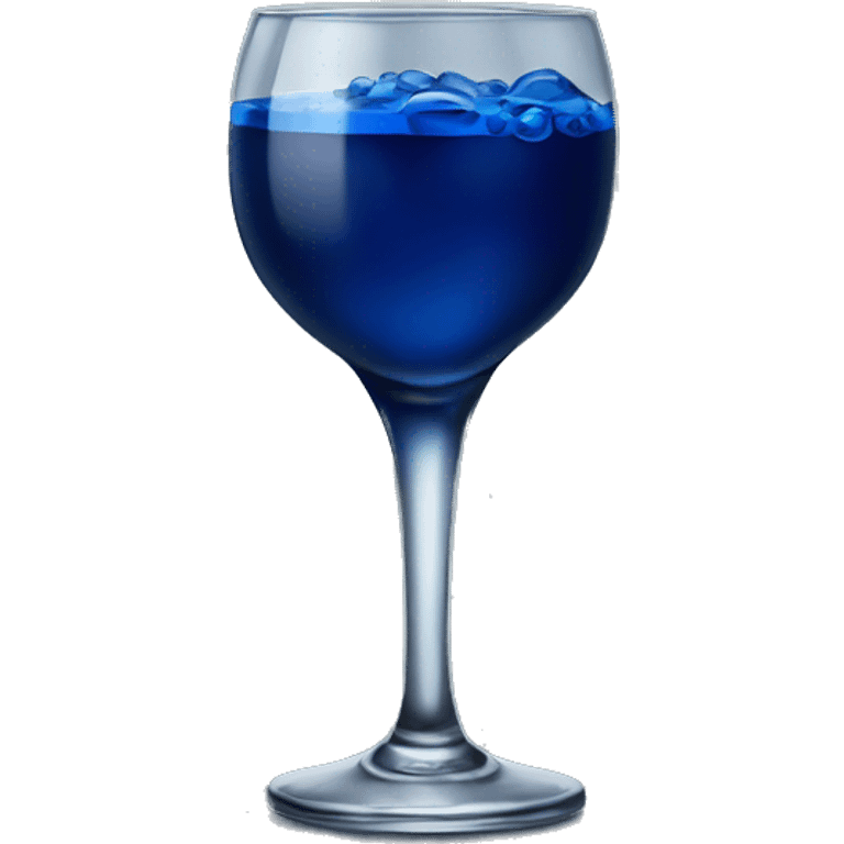 dark blue alcohol drink emoji