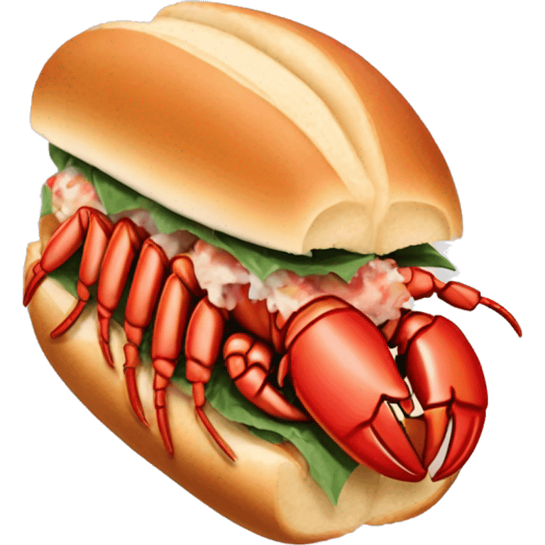 Lobster roll emoji