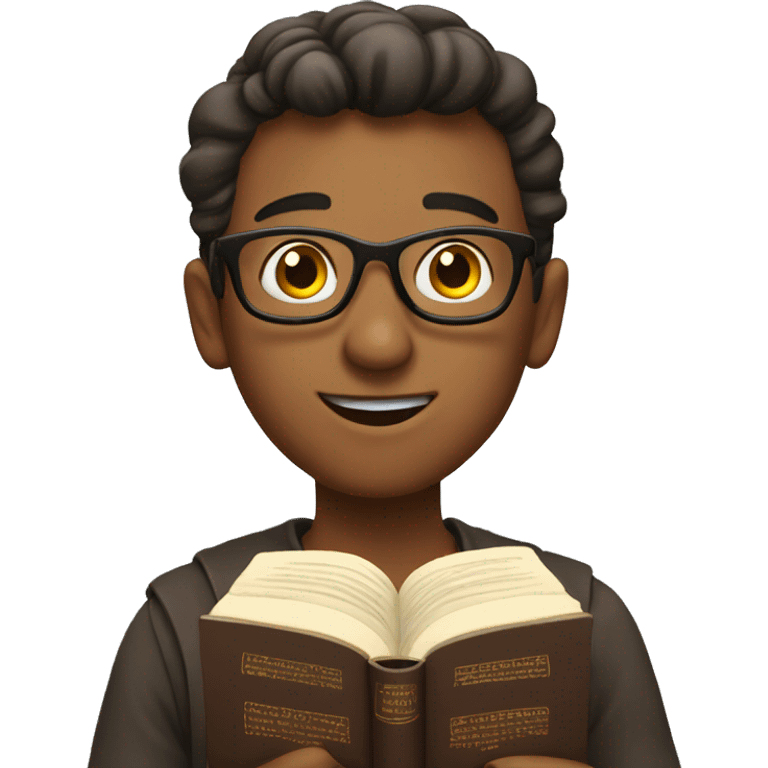 Book lover emoji