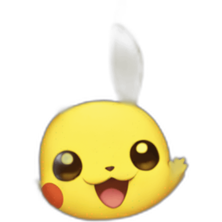 black pikachu emoji