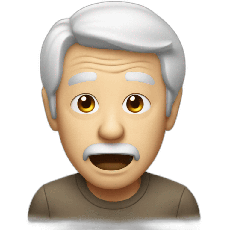 old man yells at segment emoji