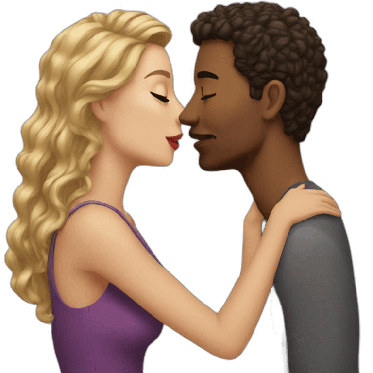 Kiss couple emoji