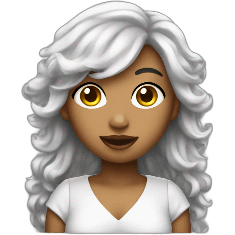 Angel chanteuse emoji