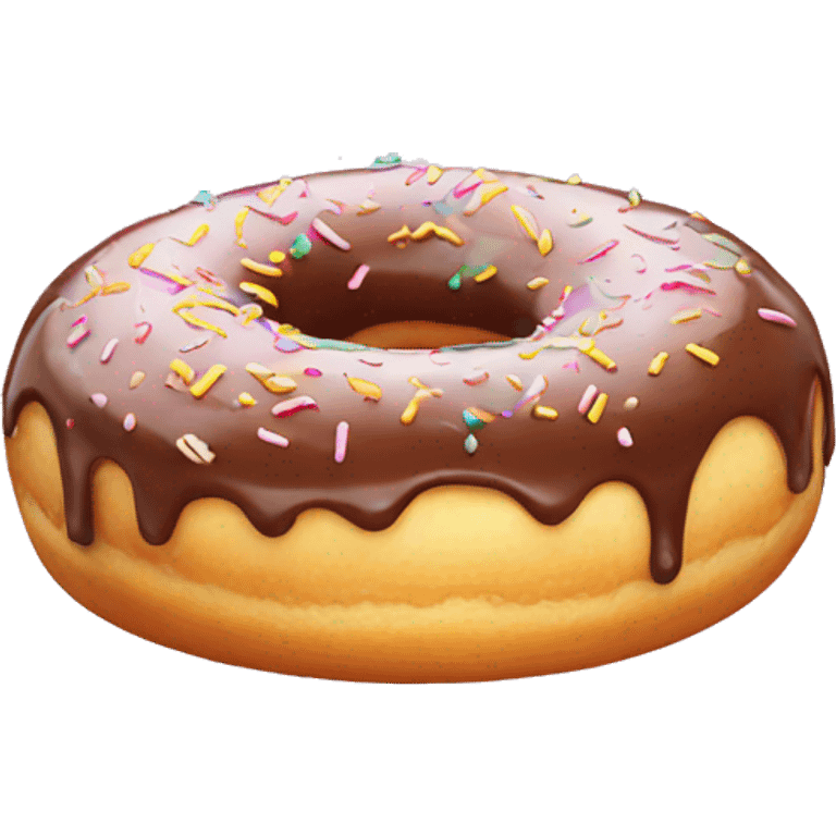 donut with yellow glaze emoji