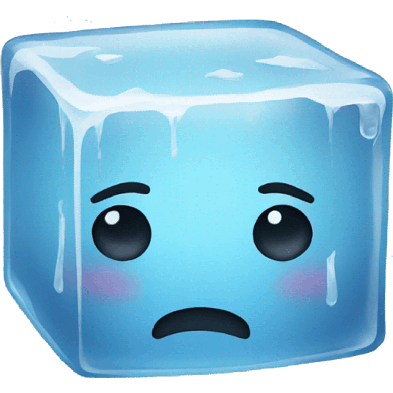 Ice cube  emoji