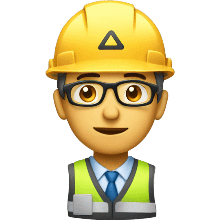 Engineer emoji with hard hat emoji