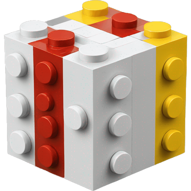 Lego block emoji