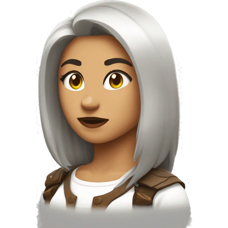 Alfa she Wolf Brigitte emoji