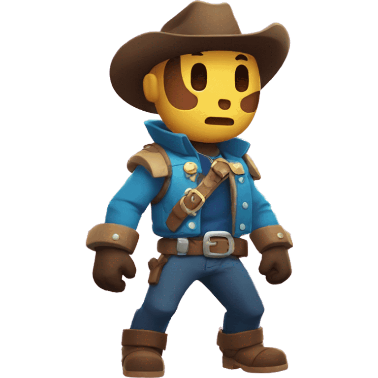 Colt from Brawl Stars emoji