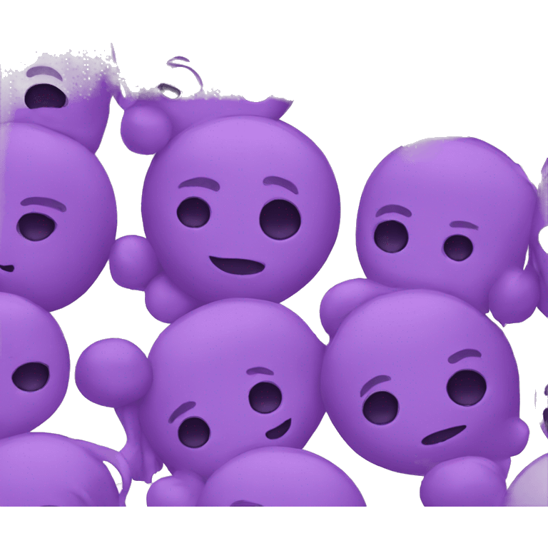 Purple emoji