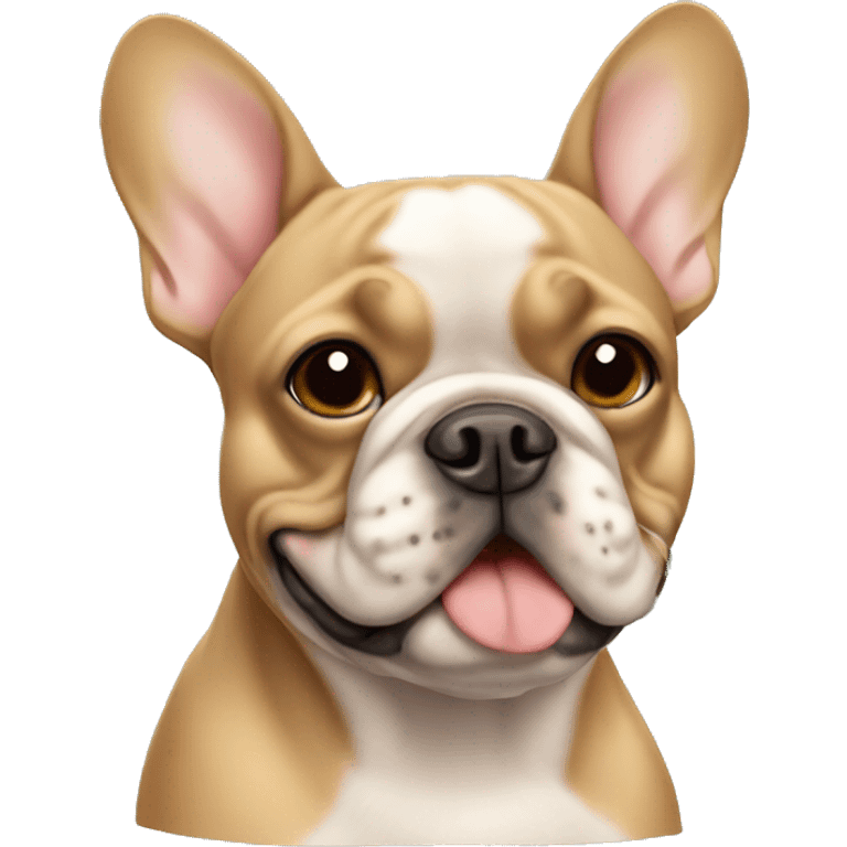 Tan French bulldog emoji