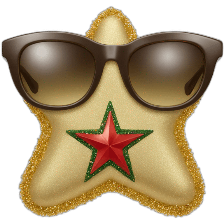 Christmas tree star from Gucci emoji