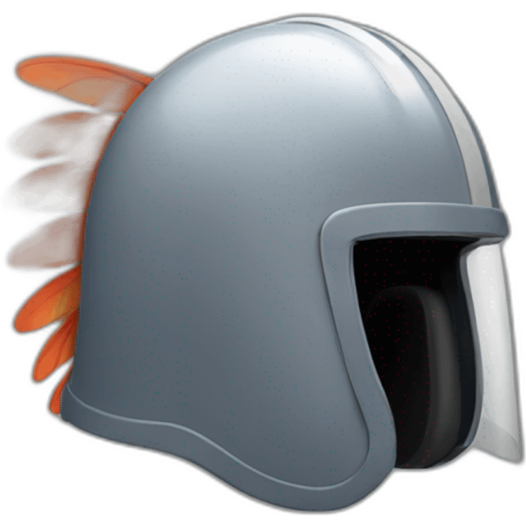 Casque gaulois avec des ailes  emoji