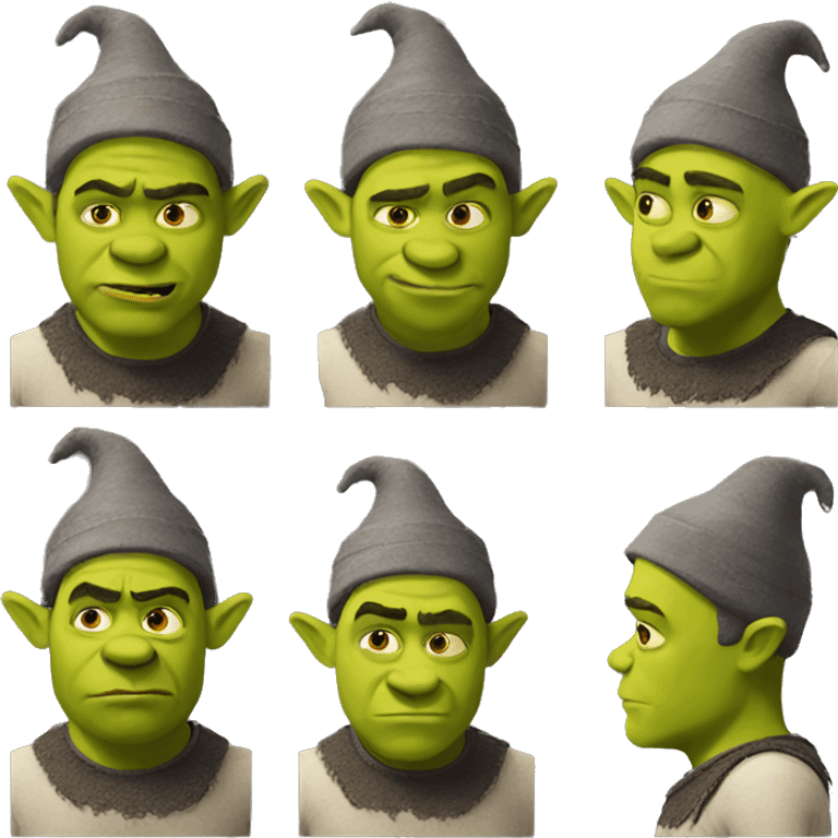 Aesthetic shrek emoji