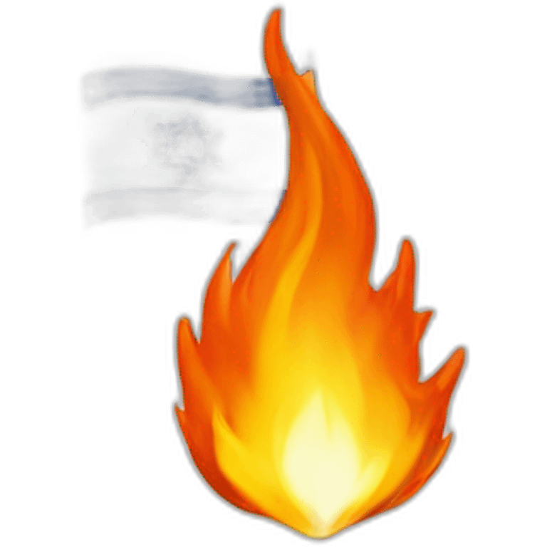 FIIRE ISRAELI FLAG emoji