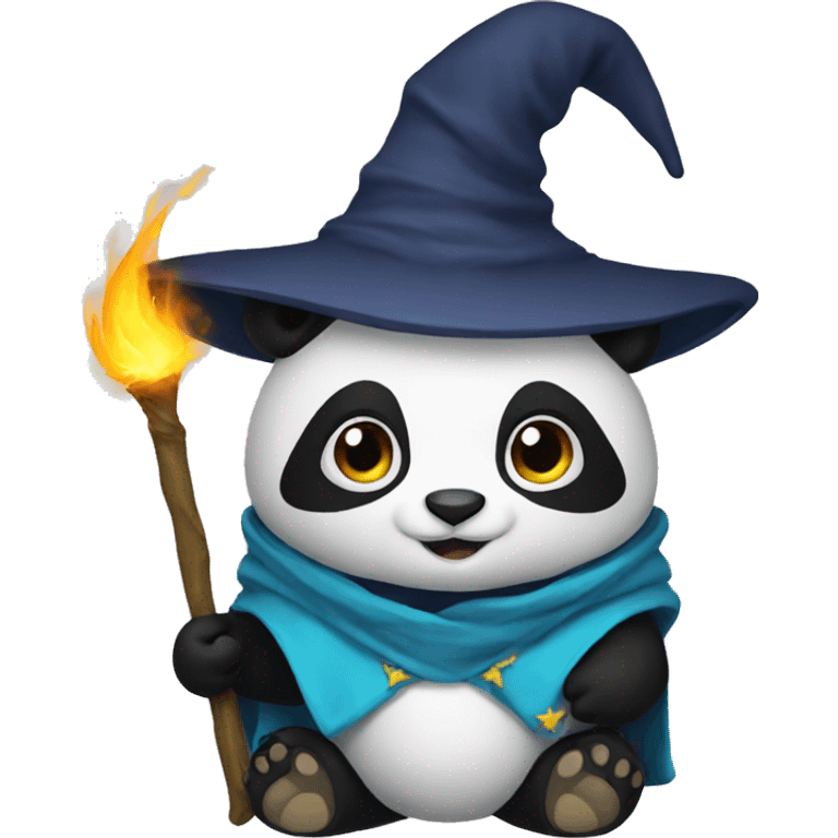 a wizard panda  emoji