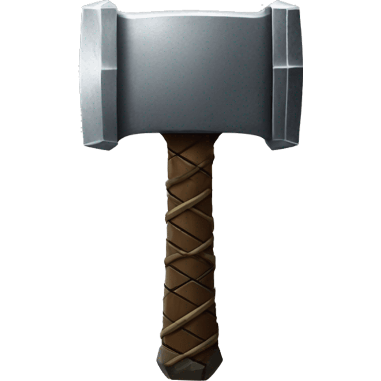 Thor hammer emoji