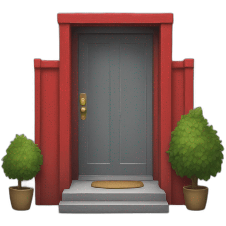 red door emoji