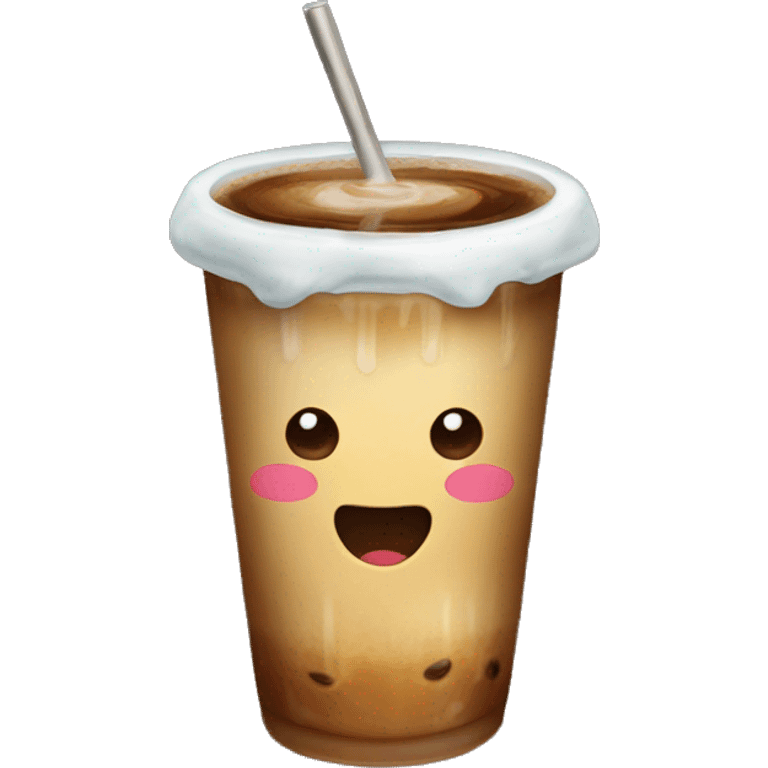 ice coffe emoji