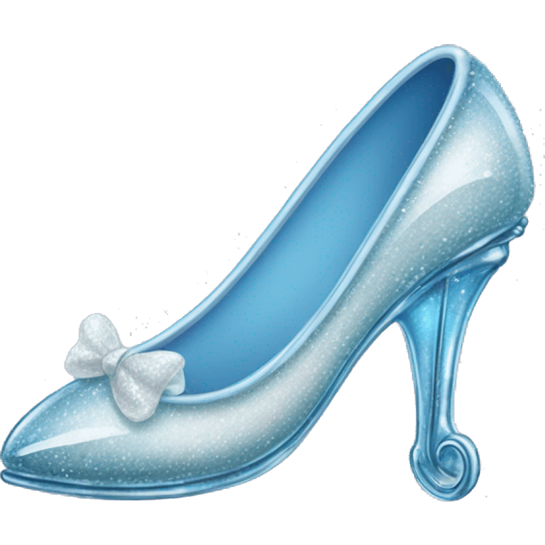 Cinderella glass slipper emoji