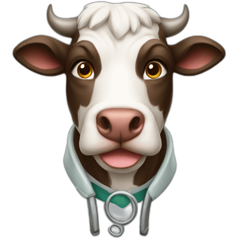 Old Veterinary bull emoji