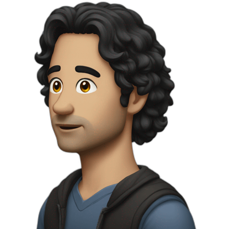 Clement faydi dark hair emoji