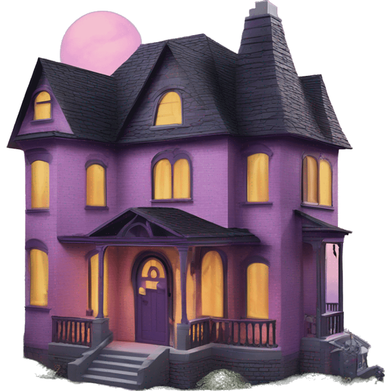 Barbie’s and Batman’s 6 story tall haunted dream house emoji