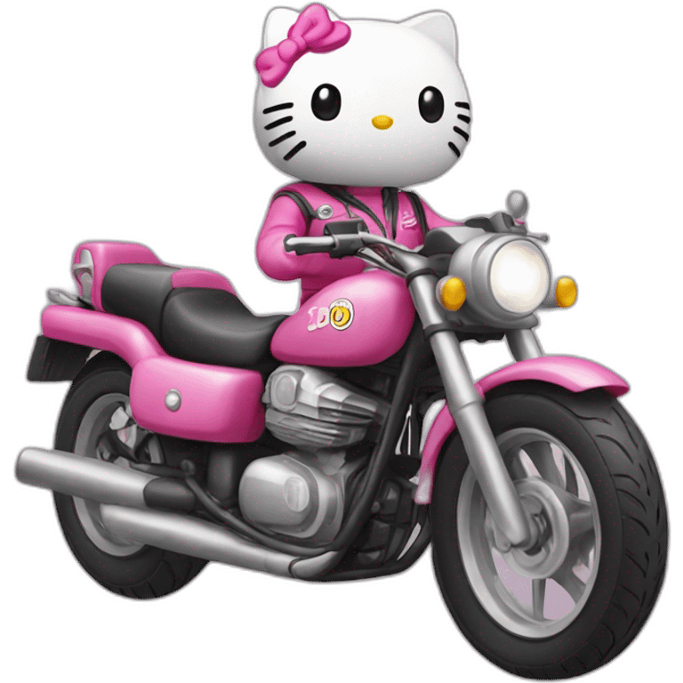 Hello kitty moto emoji