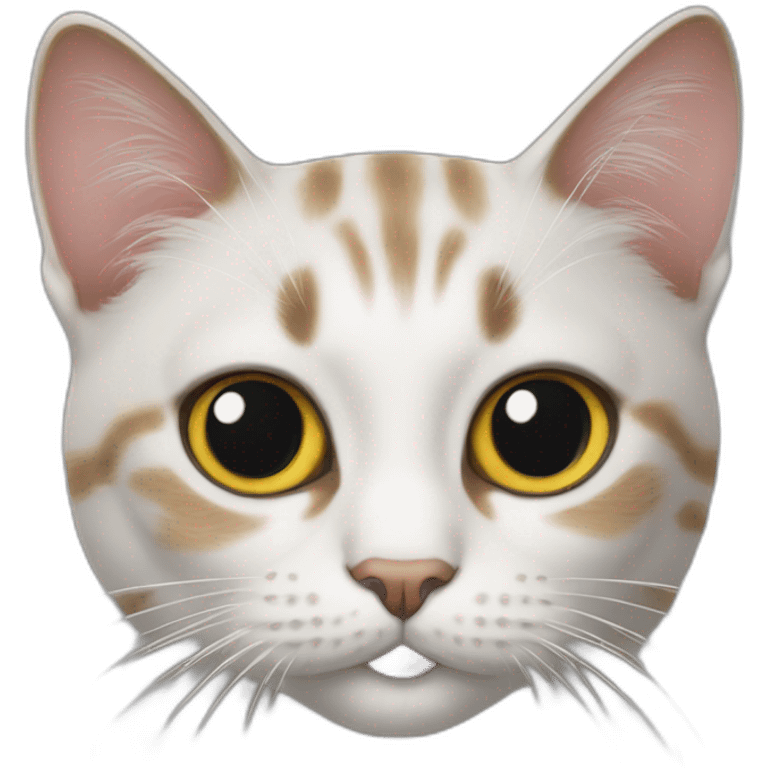 Realistic Cat criying  emoji