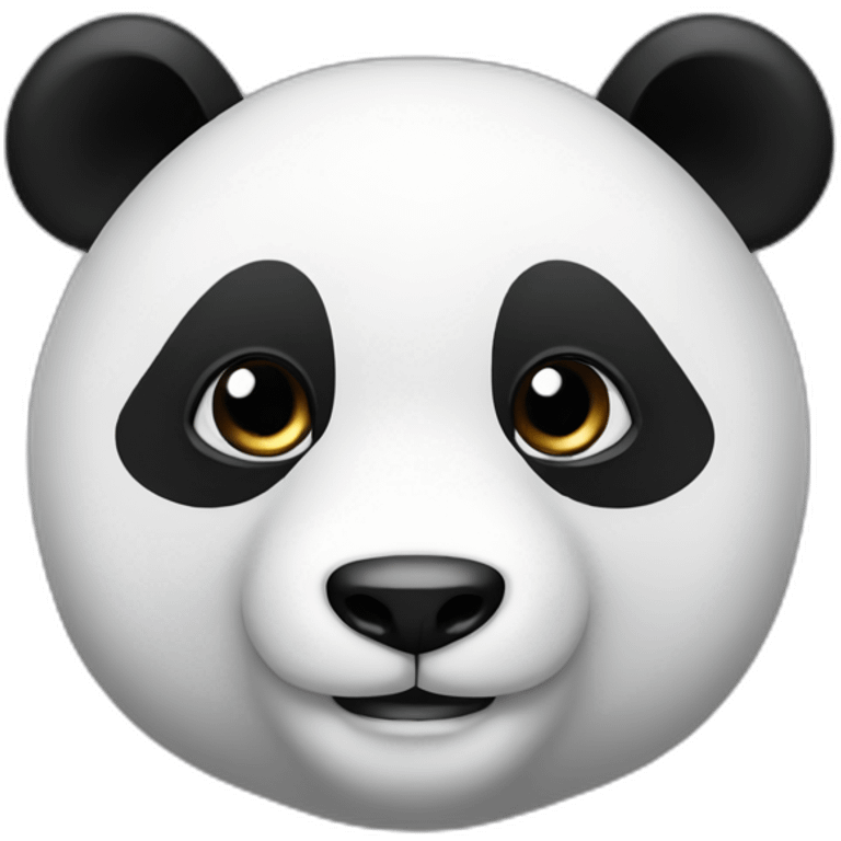 an ai panda emoji