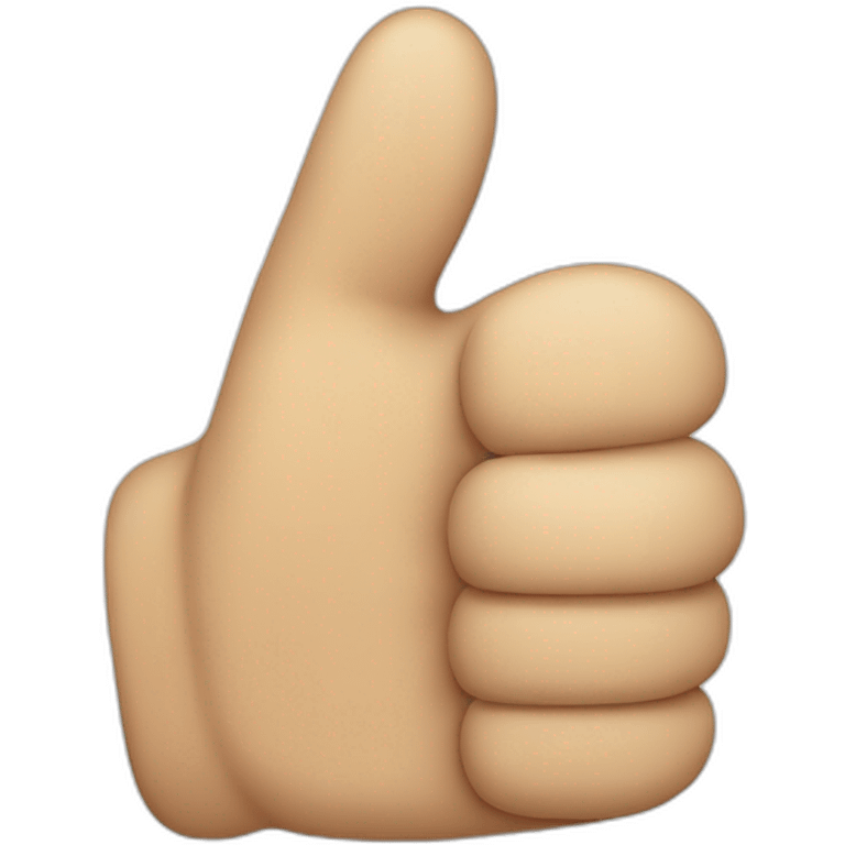 happy thumb up emoji