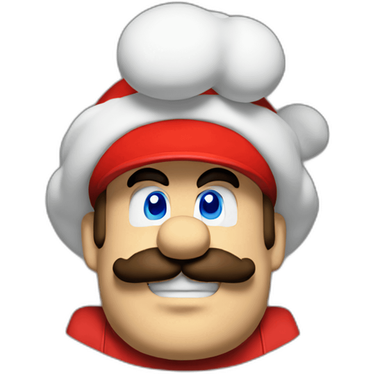 Mario qui dit non emoji