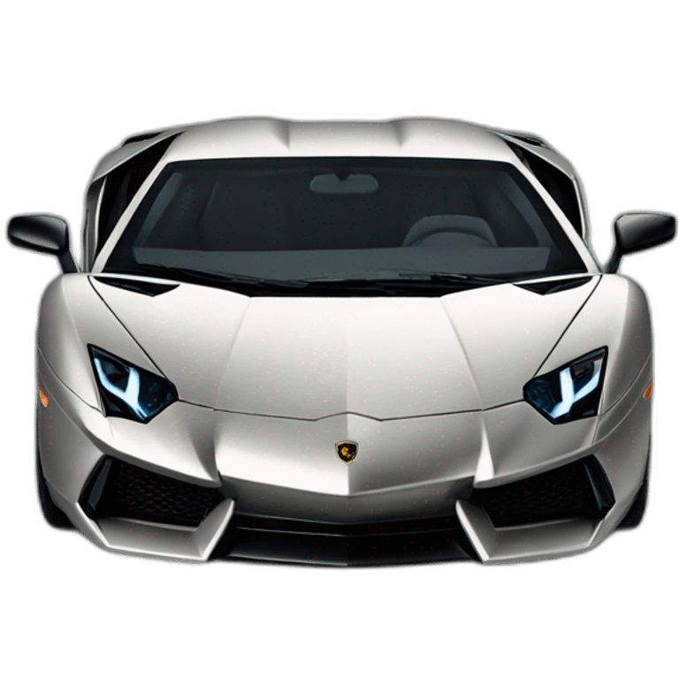 lamborghini aventador emoji