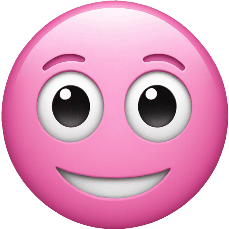 pink smiley face emoji