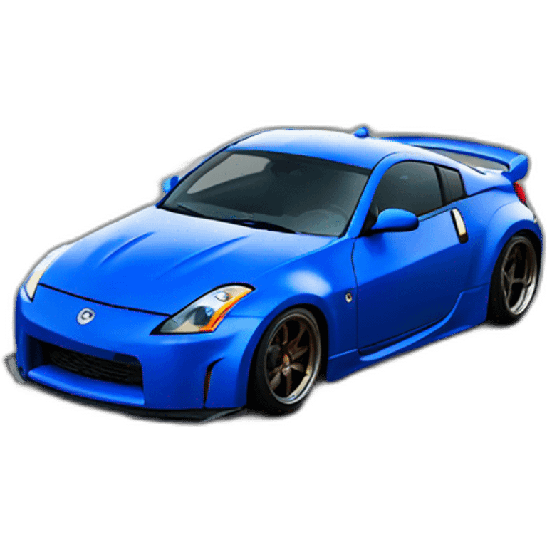 350z drift blue emoji