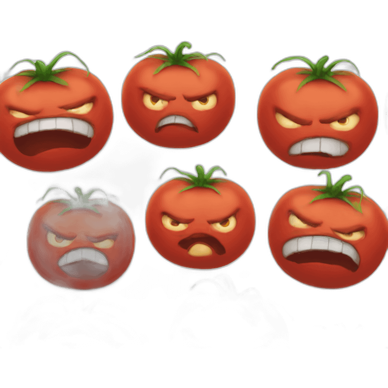 angry tomato face emoji