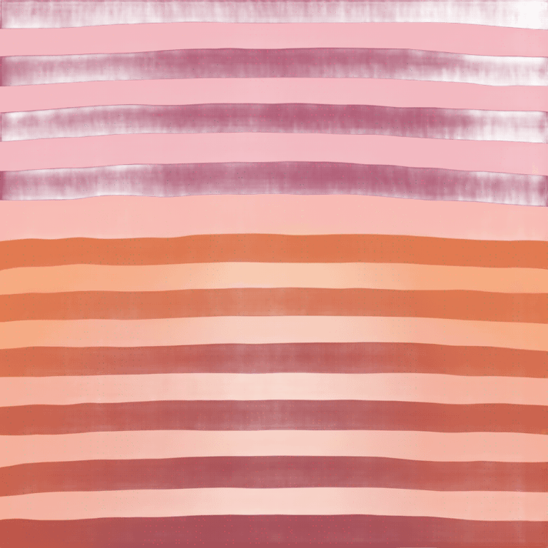 lesbian pride flag with seven horizontal stripes: dark orange, orange, light orange, white, pink, dusty pink, and dark rose. emoji