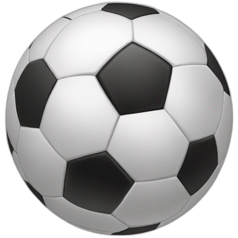 a happy soccer ball emoji