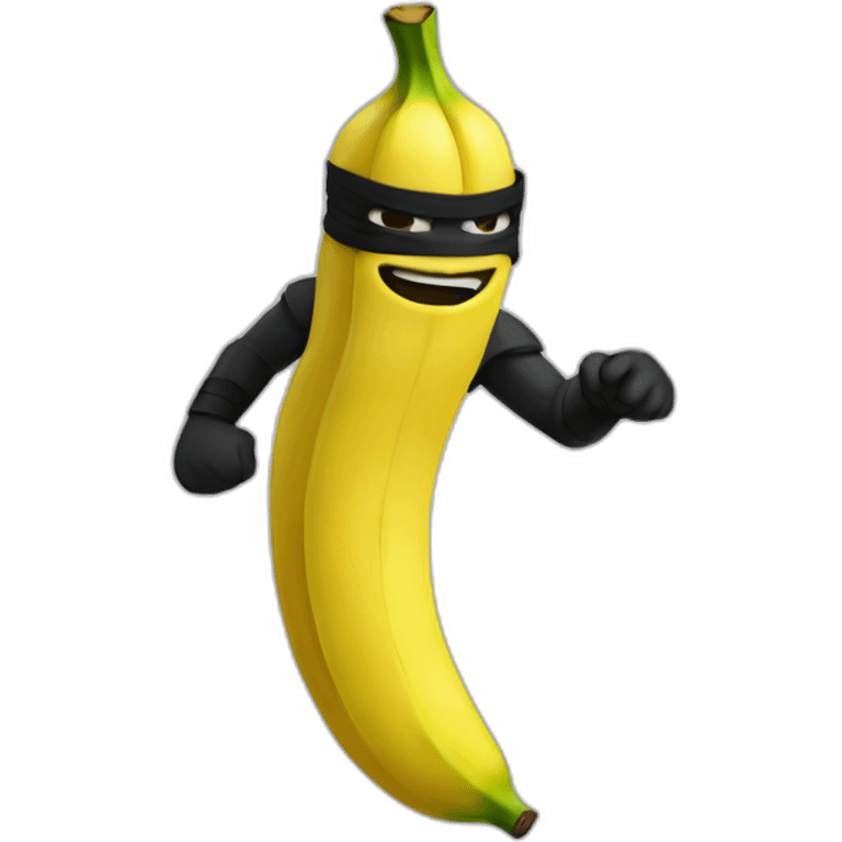 Banana ninja emoji