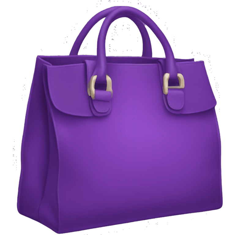 Purple bag emoji