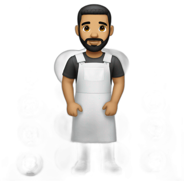 Drake as a housekeeper  emoji