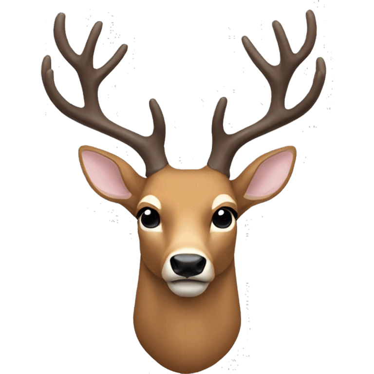 Deer head  emoji