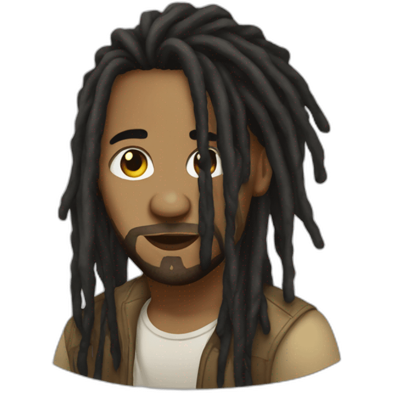 Dreadlocks singer emoji