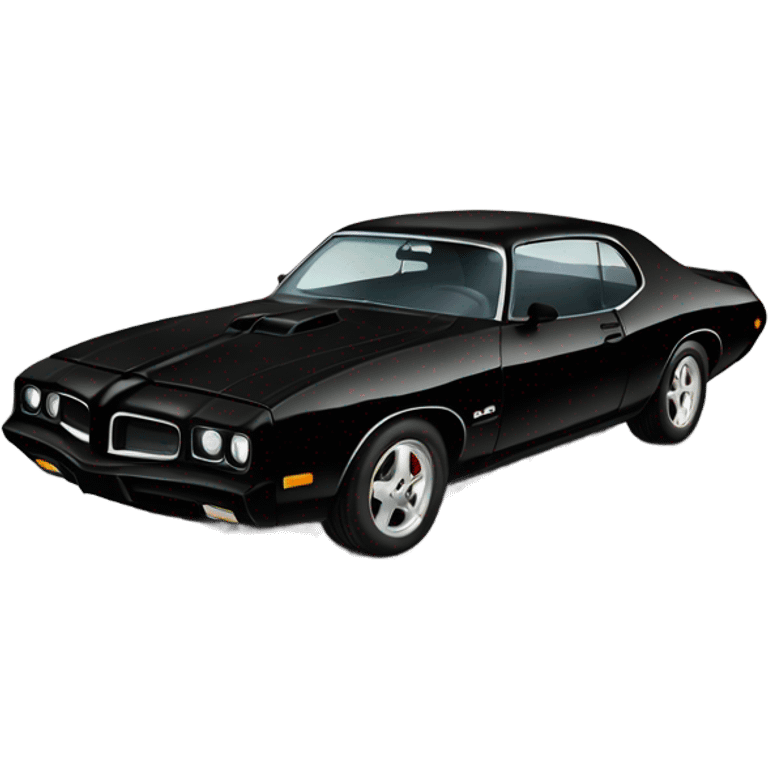 GTO Pontiac 2000 black emoji