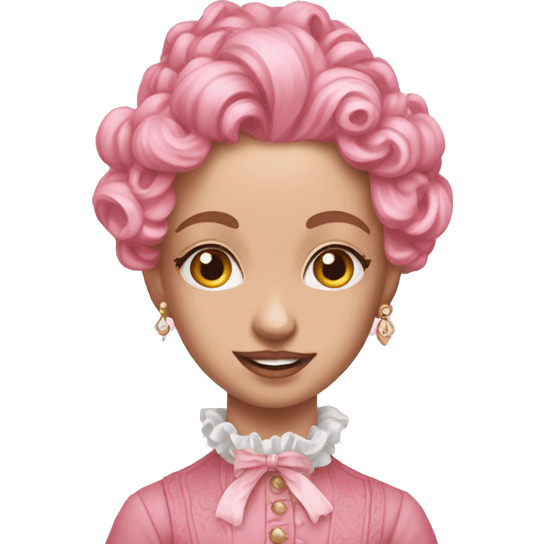 pink rococo emoji