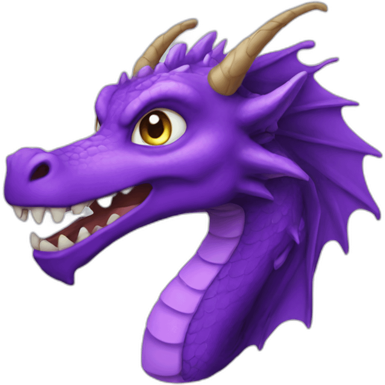 Purple Dragon emoji