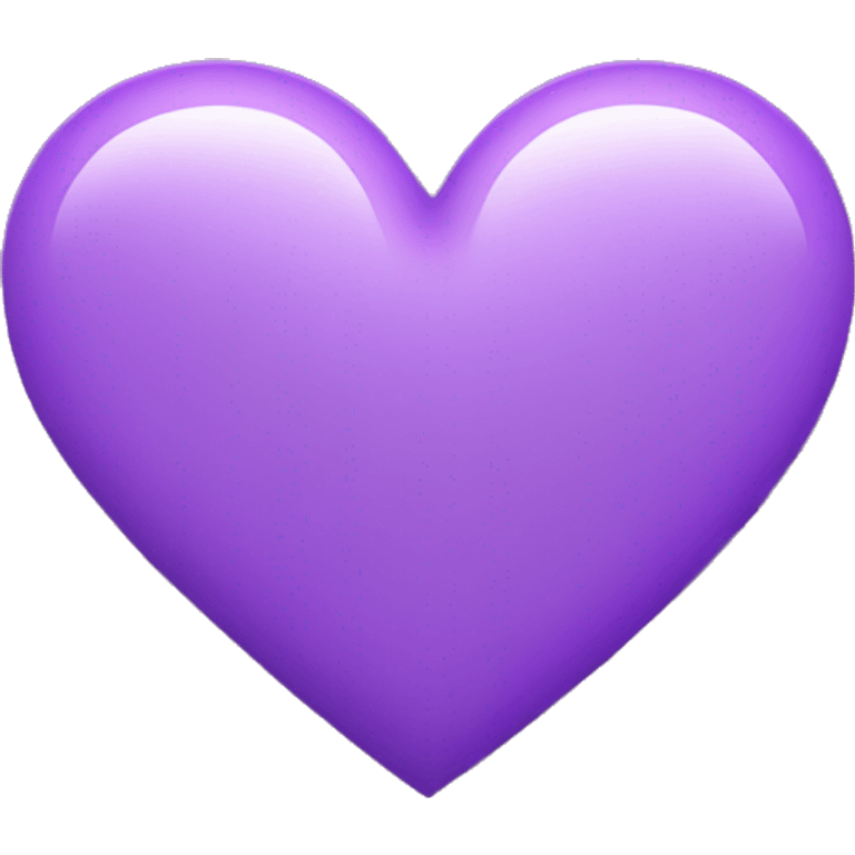 Heart violet emoji