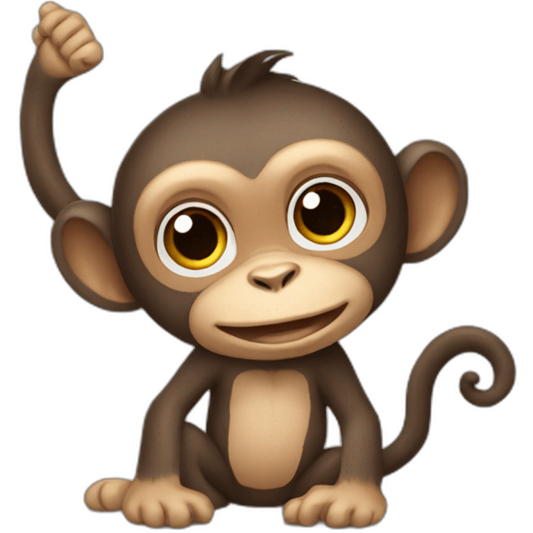 monkey showe emoji